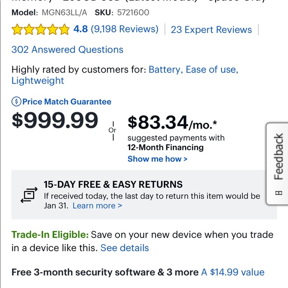 Apple MacBook Air M1 - Picture 2 of 4